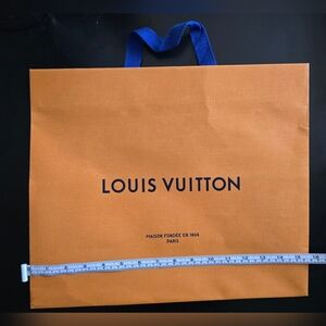 Louis Vuitton Orange Shopping Bag